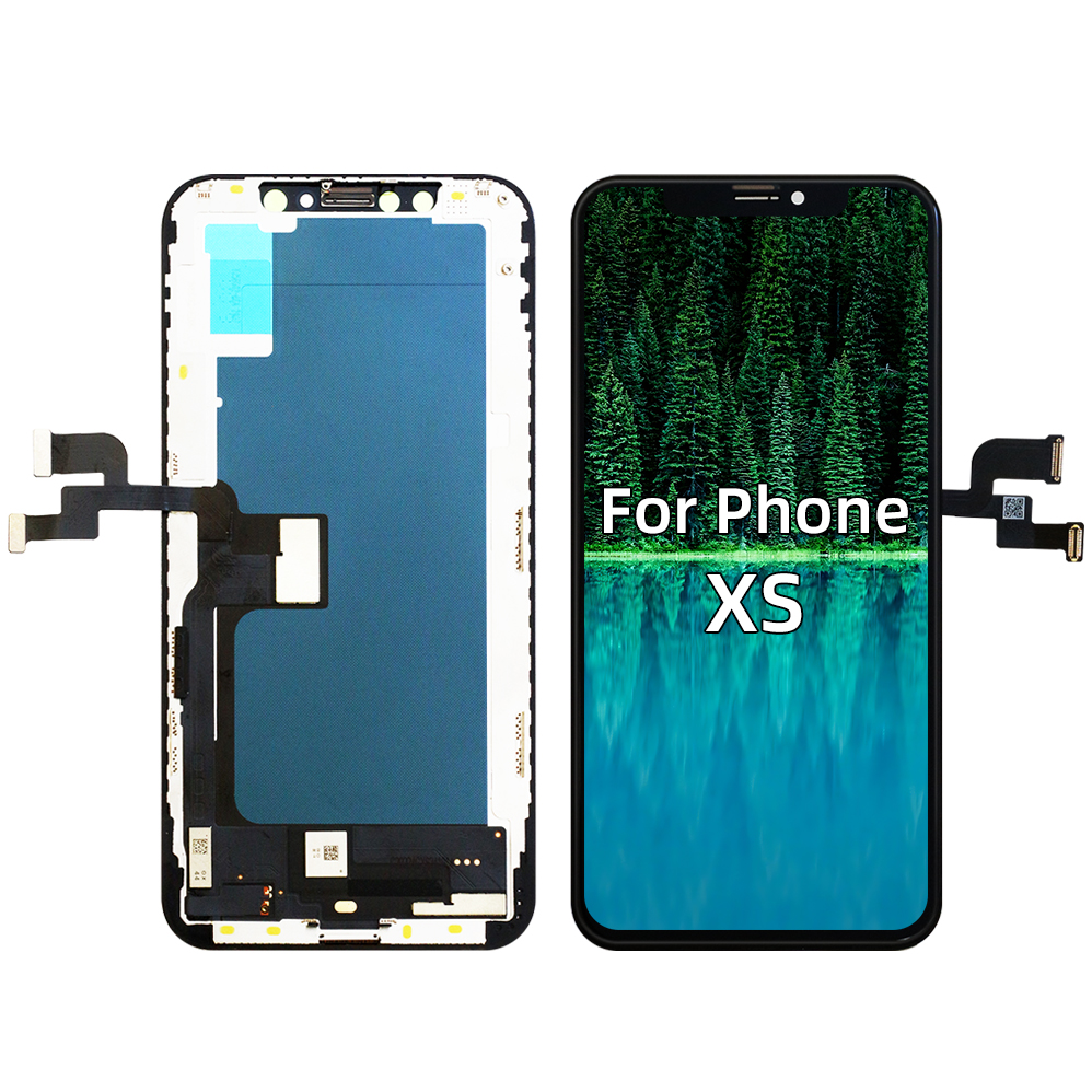 for iPhone Xs Screen Replacement LCD FHD Display 3D Touch Digitizer Frame 5.8 inch Full Assembly with Repair Tool Kit Waterproof Adhesive for Model A1920, A2097, A2098, A2099, A2100