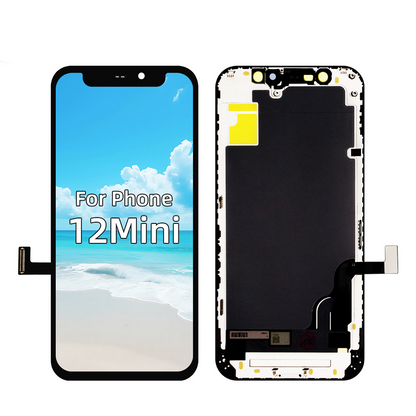 for iPhone 12 Mini Screen Replacement 5.4 inch, 3D Touch LCD Display Digitizer Assembly ,Compatible with Model A2176, A2398,A2399,A2400