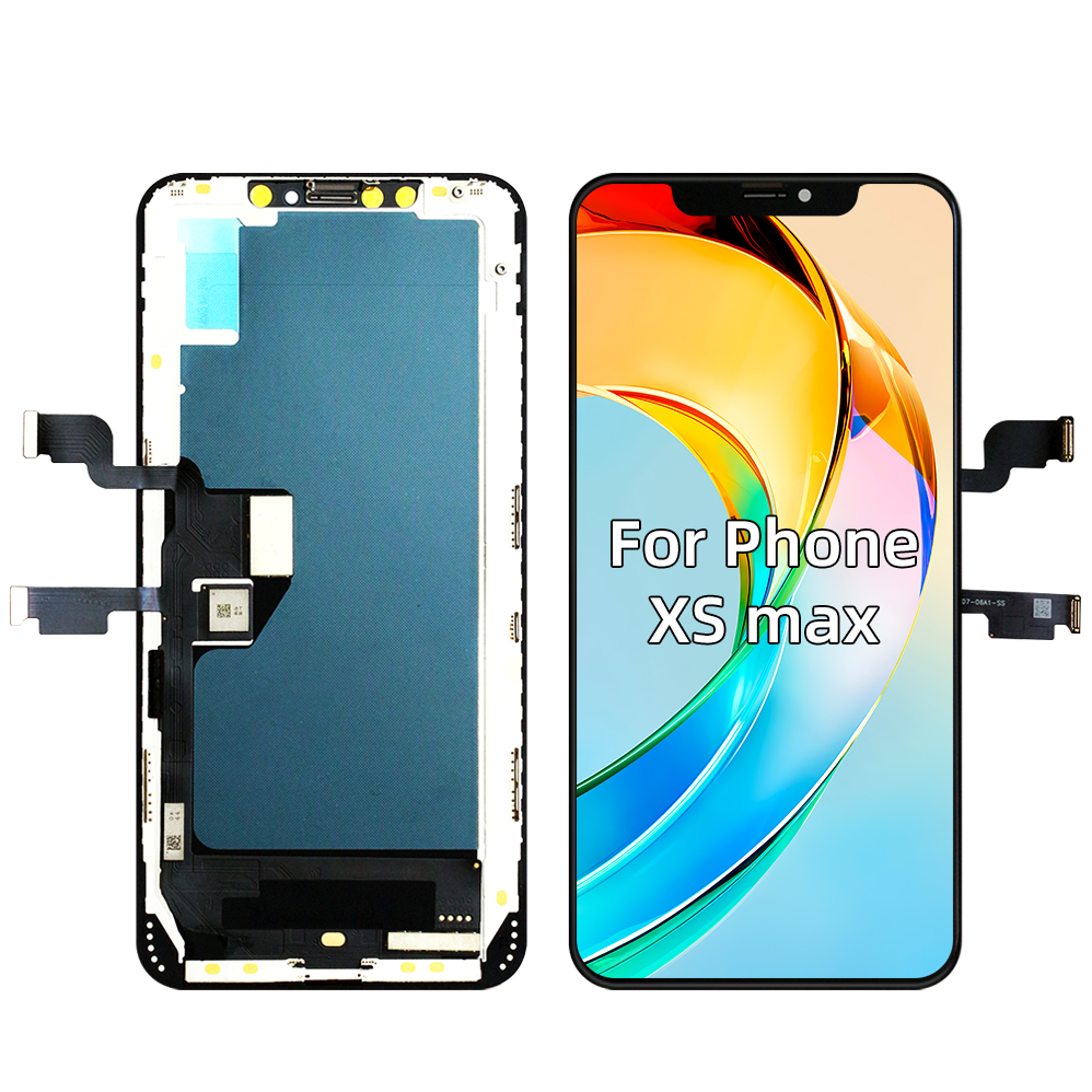 for iPhone Xs Max Screen Replacement 6.5 inch, 3D Touch LCD Screen Display Digitizer Assembly, Compatible with Model A1921, A2101, A2102, A2103, A2104