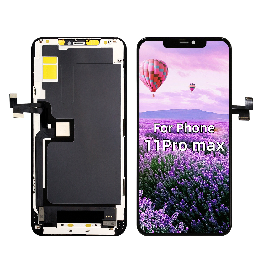 for iPhone 11 Pro Max Screen Replacement 6.5 inch LCD Display 3D Touch Digitizer Frame Assembly