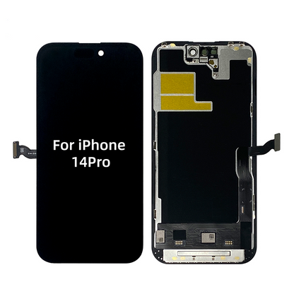 for iPhone 14 Pro Screen Replacement 6.1 inch FHD LCD, 3D Touch LCD Display Digitizer Assembly Compatible with Model A2890, A2650, A2889, A2892, A2891