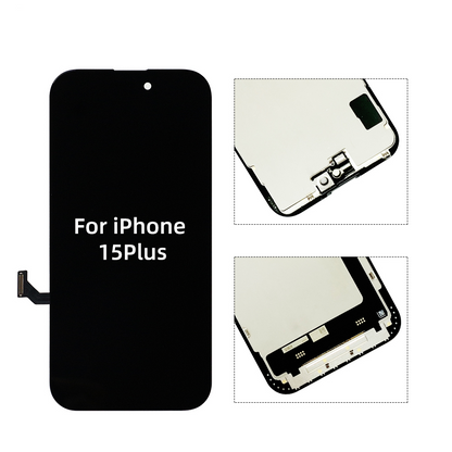 LCD Screen Replacement for iPhone 15 Plus (A2847, A3093, A3096, A3094) 6.7 inch Touch Screen Display Digitizer Frame Full