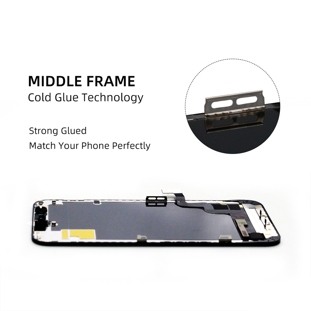 for iPhone 12 Mini Screen Replacement 5.4 inch, 3D Touch LCD Display Digitizer Assembly ,Compatible with Model A2176, A2398,A2399,A2400