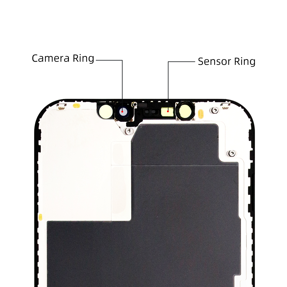 LCD Screen for iPhone 12 Pro Max Screen Replacement 6.7 inch(A2342, A2410, A2412, A2411),3D Touch Display Digitizer Frame Assembly with Repair Tools