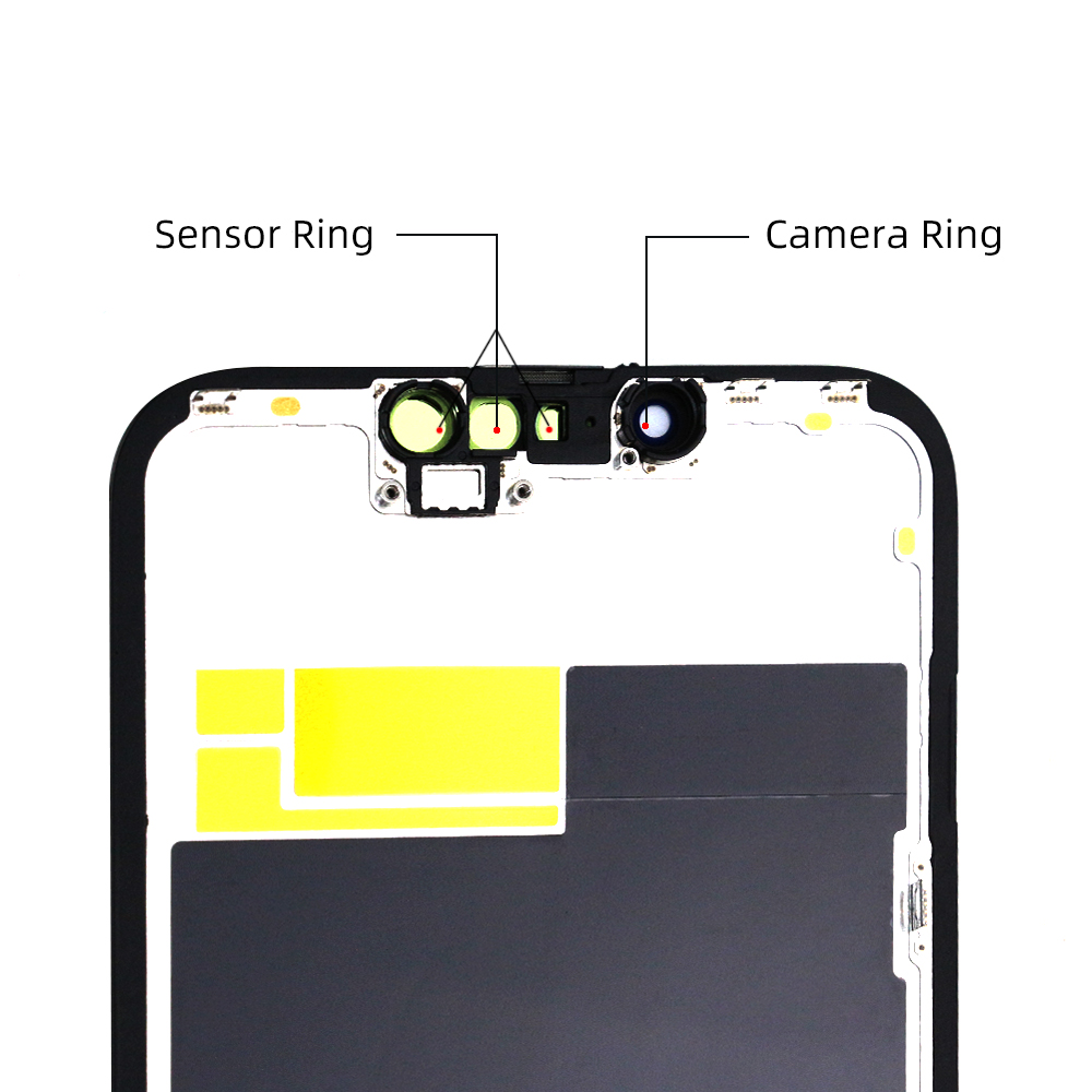 for iPhone 13 Screen Replacement,Full HD LCD Display 3D Touch Digitizer Assembly with iPhone 13 6.1 inch (Model :A2482,A2631,A2634,A2635,2633) Compatible